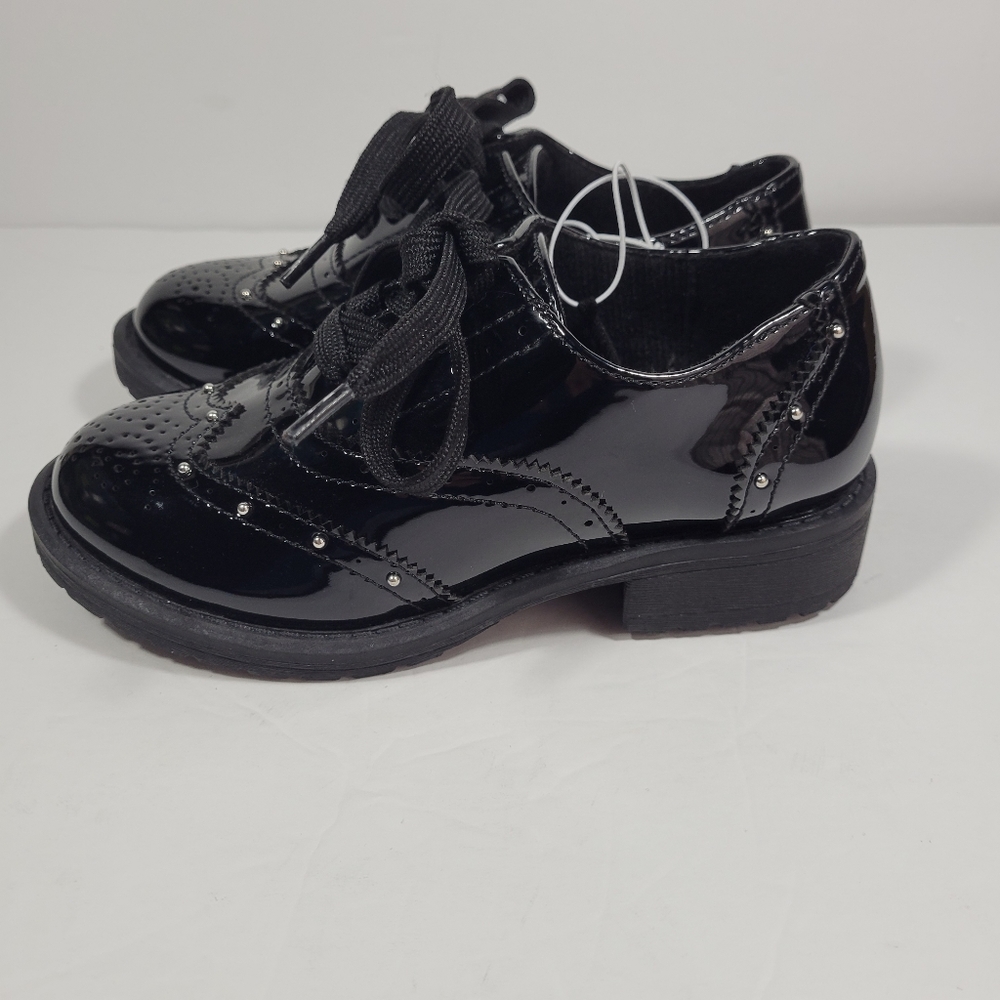 JellyPop Girls Black Dress Shoes